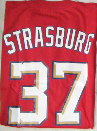Stephen Strasburg Custom Nationals t-shirt